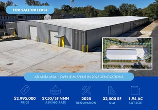 Plus de détails pour 701 Lovvorn Rd, Carrollton, GA - Industriel/Logistique à vendre