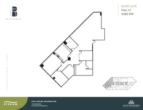 1 Riverway, Houston, TX à louer Plan d’étage– Image 1 sur 1