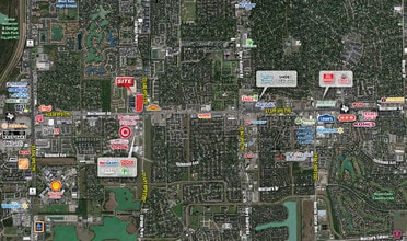 13302-13320 Westheimer Rd, Houston, TX - VUE AÉRIENNE  vue de carte - Image1