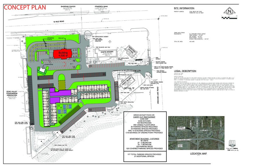31525 W 12 Mile Rd, Farmington Hills, MI à louer - Photo de l’immeuble – Image 2 sur 4