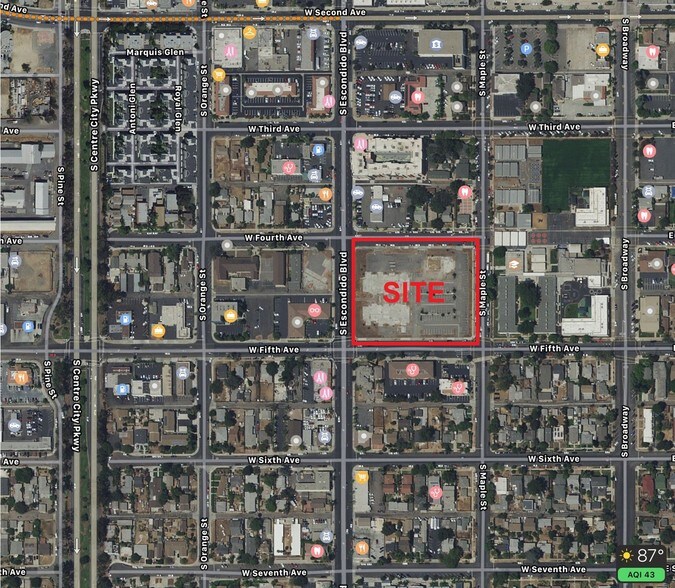 444-472 S Escondido Blvd, Escondido, CA à vendre - Photo principale – Image 1 sur 4