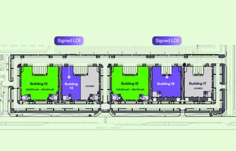 5200-5210 Hamner, Eastvale, CA à louer Plan de site– Image 2 sur 2