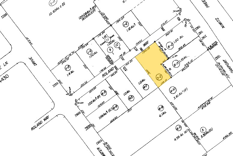 480 Roland Way, Oakland, CA à louer - Plan cadastral – Image 3 sur 3