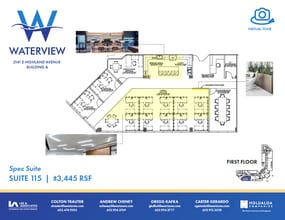 2141 E Highland Ave, Phoenix, AZ à louer Plan d’étage– Image 1 sur 1