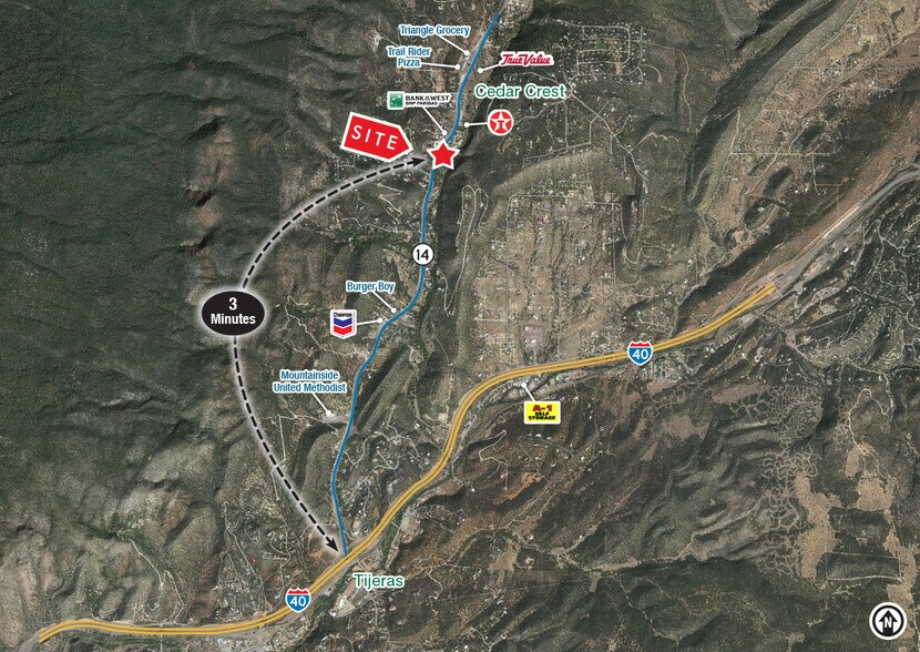 12126 N Hwy 14, Cedar Crest, NM à vendre - Photo de l’immeuble – Image 3 sur 12