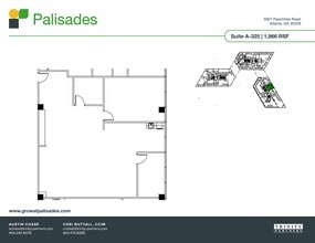 5901 Peachtree Dunwoody Rd NE, Atlanta, GA à louer Plan de site– Image 1 sur 1