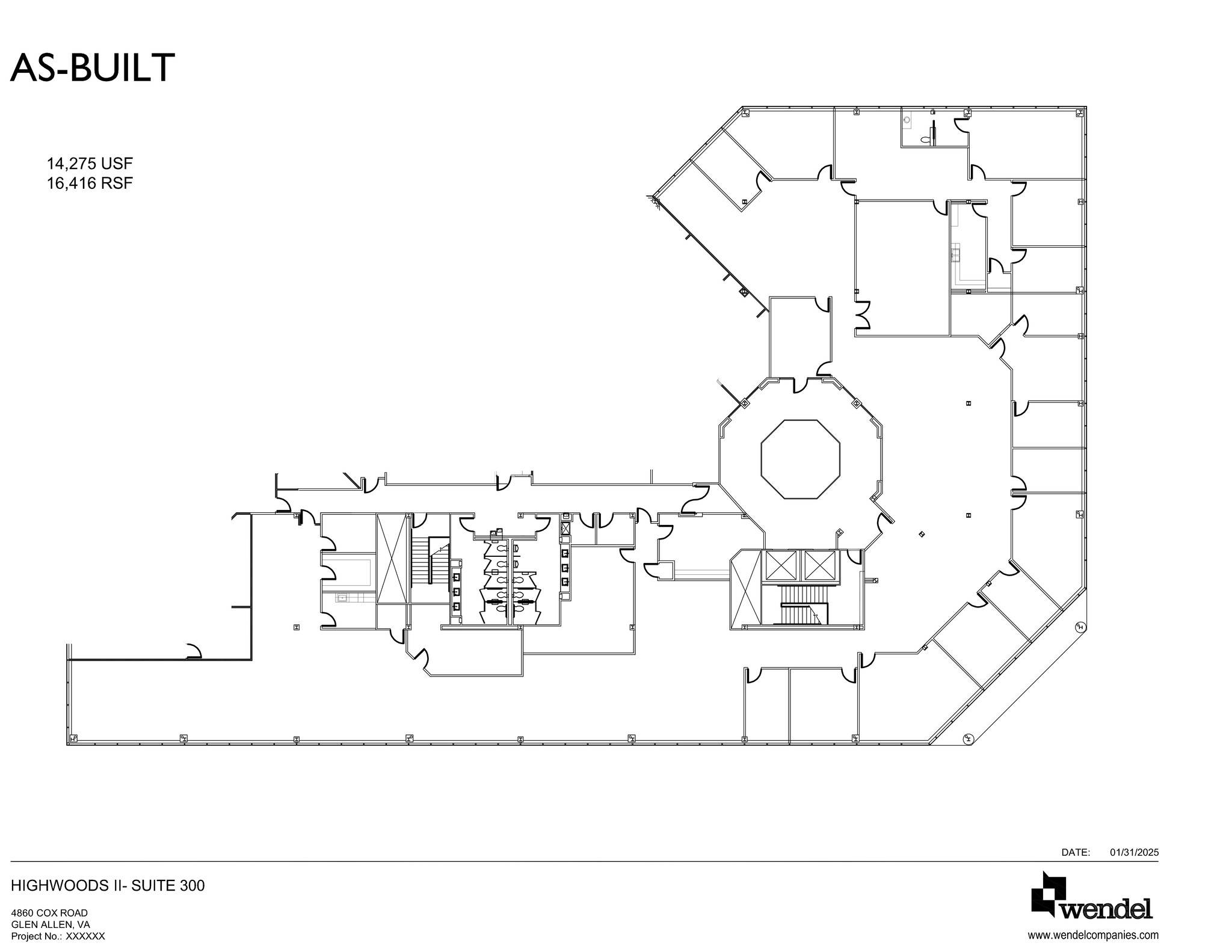 4860 Cox Rd, Glen Allen, VA à louer Plan de site– Image 1 sur 1
