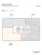 6354 Walker Ln, Alexandria, VA à louer Plan d’étage– Image 1 sur 1