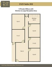 1525 Sam Rittenberg Blvd, Charleston, SC à louer Plan d’étage– Image 1 sur 15