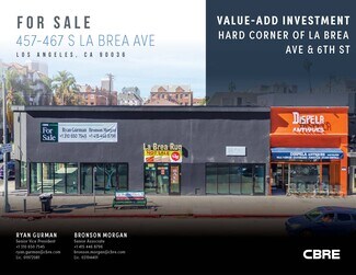 Plus de détails pour 457-467 S La Brea Portfolio – Local commercial à vendre, Los Angeles, CA