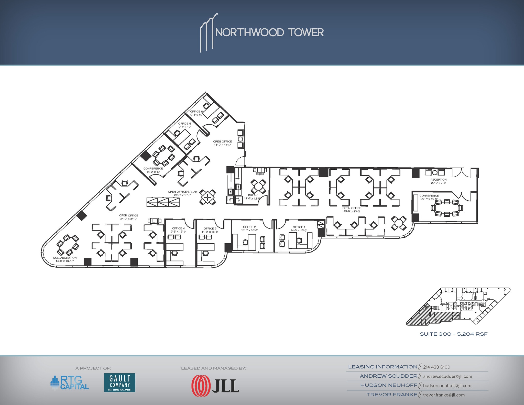 5757 Alpha Rd, Dallas, TX à louer Plan d’étage– Image 1 sur 1