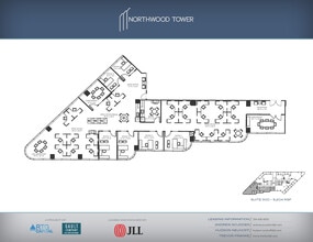 5757 Alpha Rd, Dallas, TX à louer Plan d’étage– Image 1 sur 1