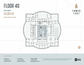 1201 3rd Ave, Seattle, WA à louer Plan d’étage– Image 1 sur 1