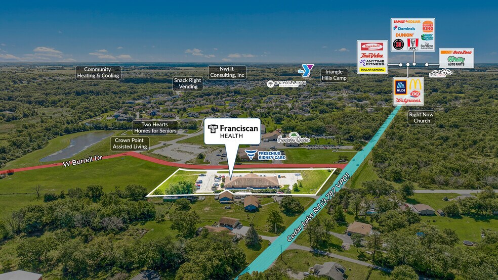 800 W Burrell Dr, Crown Point, IN à vendre - Photo de l’immeuble – Image 3 sur 5