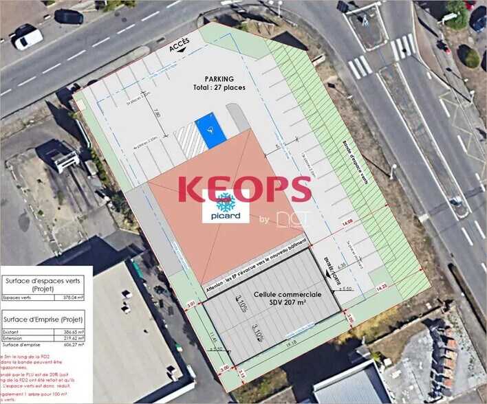 Local commercial dans Beauzelle à louer - Plan d’étage – Image 3 sur 5