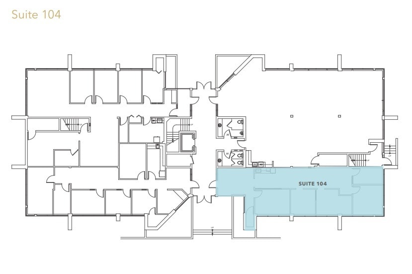 2320 130th Ave NE, Bellevue, WA à louer Plan d’étage– Image 1 sur 2