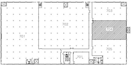 141 Flushing Ave, Brooklyn, NY à louer Plan d’étage– Image 2 sur 2