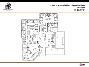 1 Garret Mountain Plz, Woodland Park, NJ à louer Plan d’étage– Image 1 sur 1