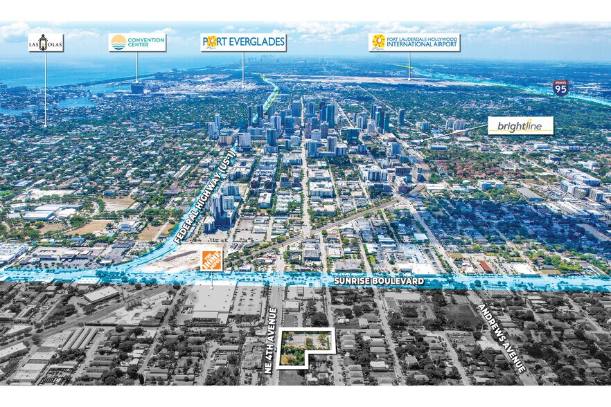 1123 4th Ave, Fort Lauderdale, FL à vendre - Aérien – Image 1 sur 8