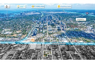 1123 4th Ave, Fort Lauderdale, FL - VUE AÉRIENNE  vue de carte - Image1