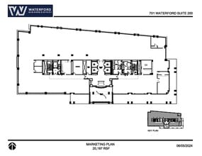 5200 Waterford District Dr, Miami, FL à louer Plan d’étage– Image 1 sur 1