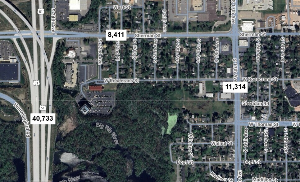 Rosecrans St, Wausau, WI à vendre - Photo de l’immeuble – Image 2 sur 2