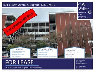 Plus de détails pour 401 E 10th Ave, Eugene, OR - Bureau, Local commercial à louer