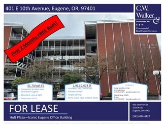 Plus de détails pour 401 E 10th Ave, Eugene, OR - Bureau, Local commercial à louer