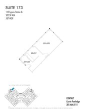 110-140 Cypress Station Dr, Houston, TX à louer Plan de site– Image 1 sur 1