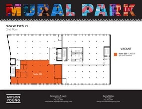 924 W 19th Pl, Chicago, IL à louer Plan de site– Image 2 sur 2