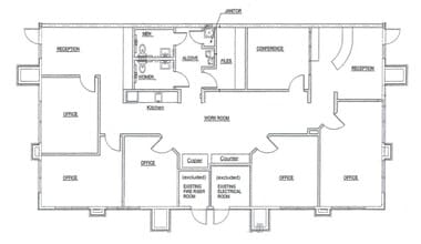 8631 S Priest Dr, Tempe, AZ à louer Plan d’étage– Image 1 sur 13