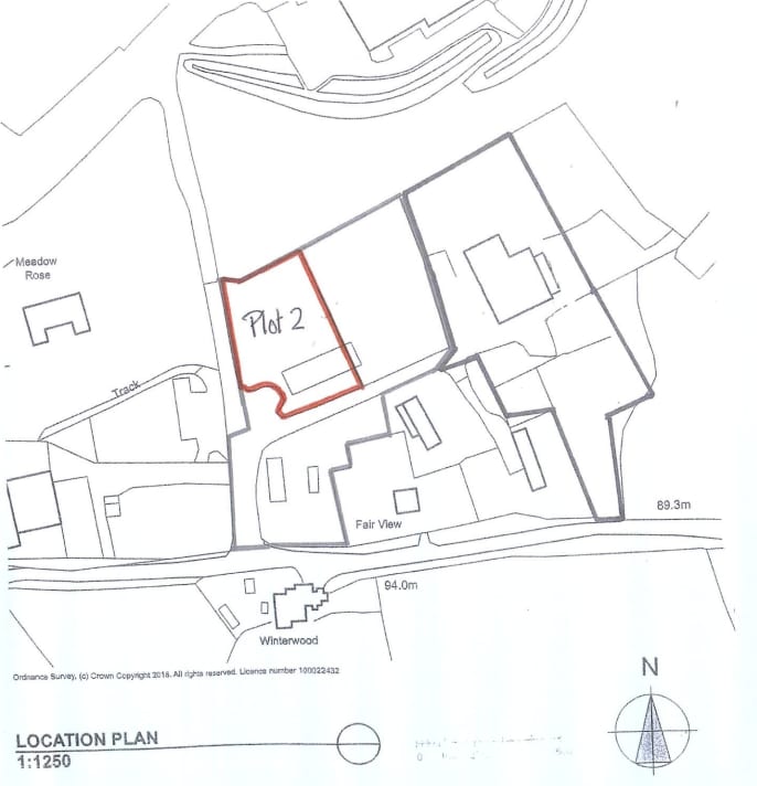 Higher Trevelles, St Agnes à vendre Plan de site– Image 1 sur 2