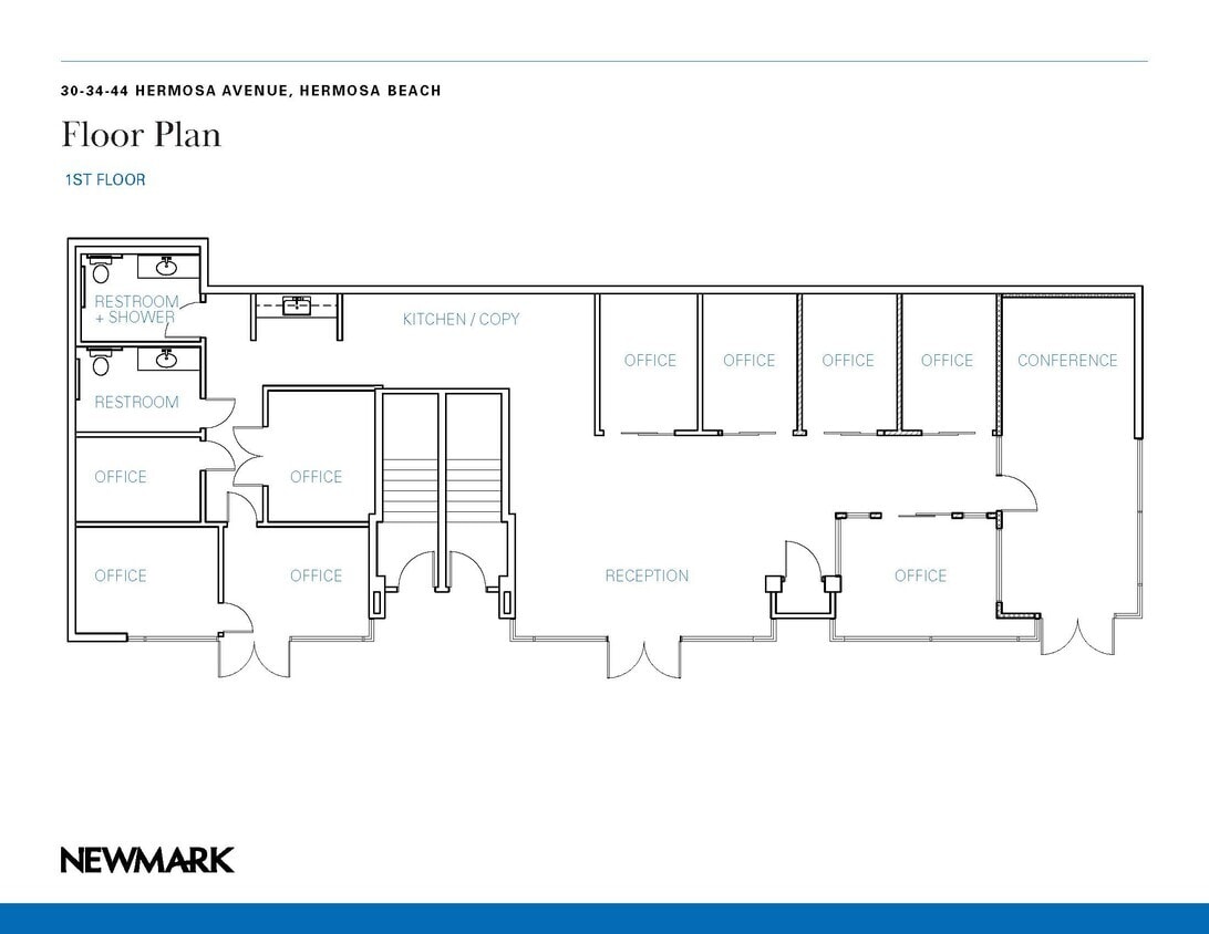 30, 34, 44 Hermosa Ave, Hermosa Beach, CA 90254 - Lot 30-34-44 -  - Plan d’étage - Image 1 of 16