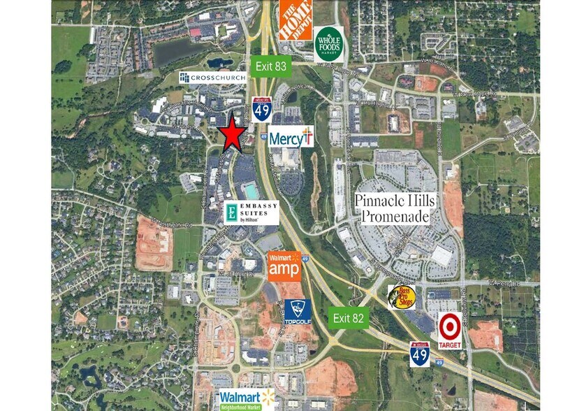 2530 Pinnacle Hills Pky, Rogers, AR à louer - Photo de l’immeuble – Image 2 sur 5