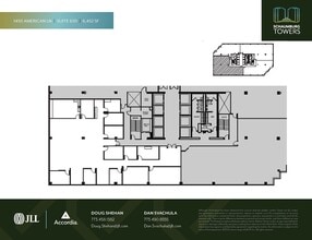 1400 American Ln, Schaumburg, IL à louer Plan d’étage– Image 1 sur 1
