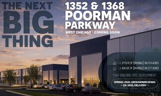 Plus de détails pour 1352 Poorman Pky, West Chicago, IL - Industriel/Logistique à vendre