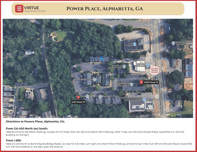 Powers Pl, Alpharetta, GA à louer - Photo de l’immeuble – Image 3 sur 8