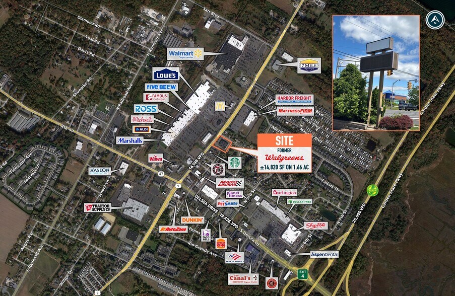 3300 Route 9 S, Rio Grande, NJ à louer - Photo de l’immeuble – Image 2 sur 8