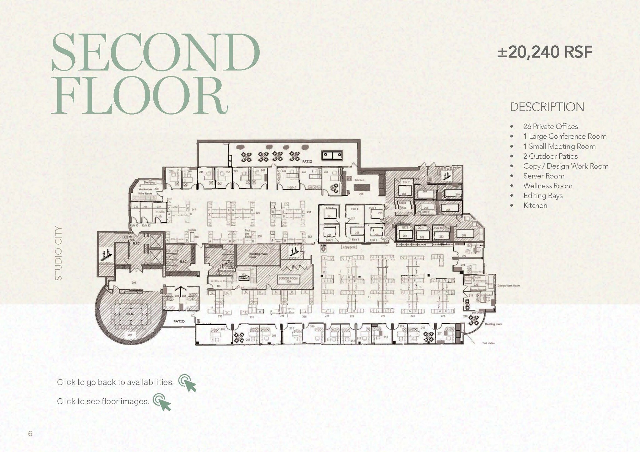 12700 Ventura Blvd, Studio City, CA à louer Plan d’étage– Image 1 sur 5