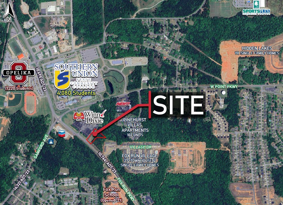 Fox Run Pkwy & West Point Pkwy, Opelika, AL à vendre Photo de l’immeuble– Image 1 sur 6