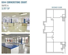 6044 Cornerstone Ct W, San Diego, CA à louer Plan d’étage– Image 2 sur 2