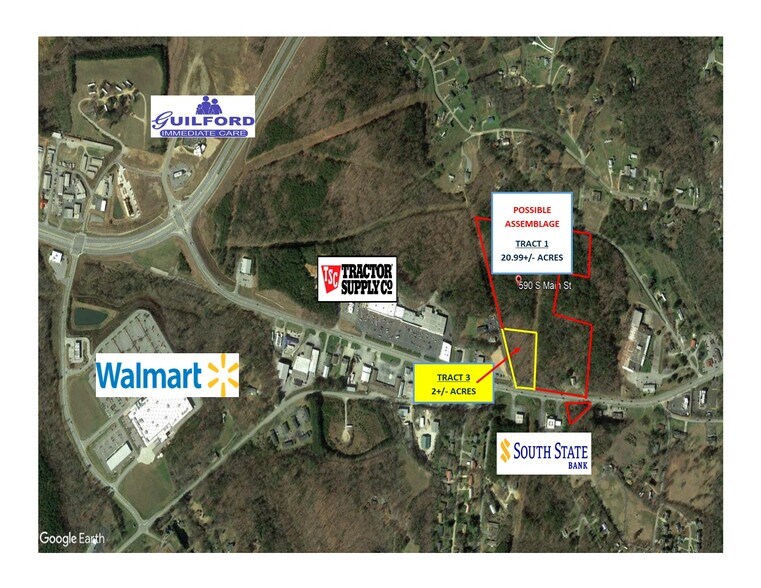 590 S Main St, Cleveland, GA à vendre - Aérien – Image 3 sur 8