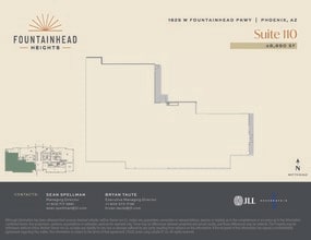 1601 W Fountainhead Pky, Tempe, AZ à louer Plan d’étage– Image 1 sur 1