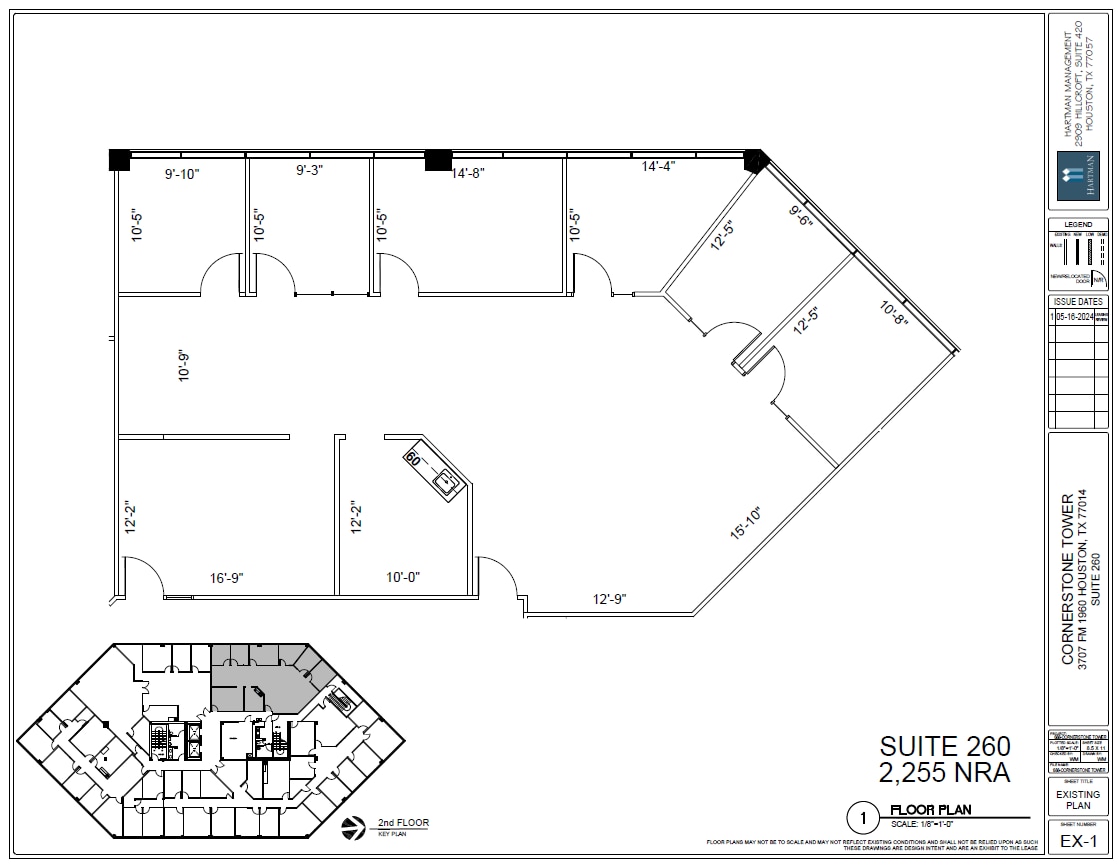 3707 FM 1960 W, Houston, TX à louer Plan d’étage– Image 1 sur 1