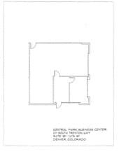 2171 S Trenton Way, Denver, CO à louer Plan de site– Image 1 sur 1