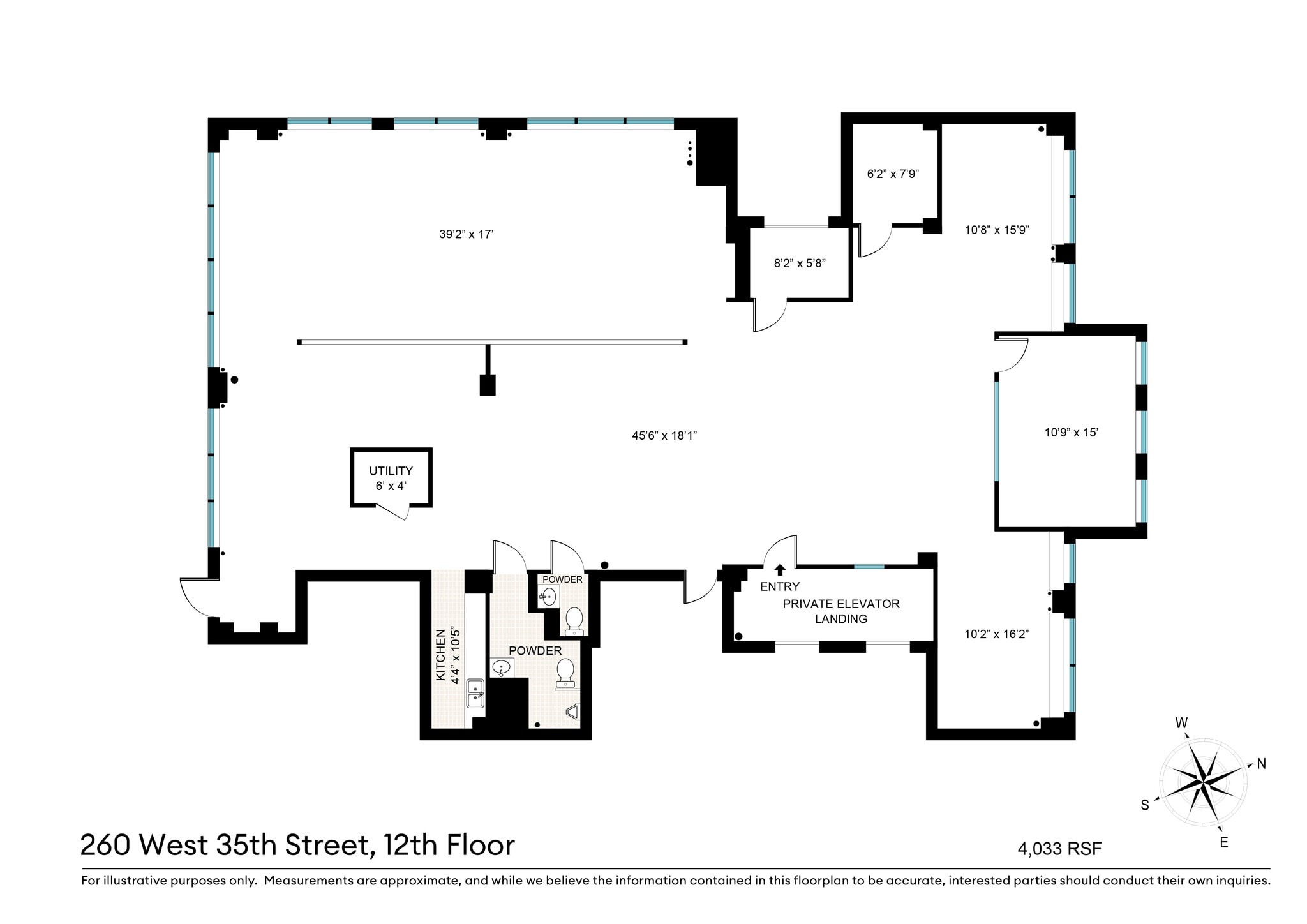 260 W 35th St, New York, NY à louer Photo intérieure– Image 1 sur 1