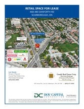 468-480 Danforth Rd, Toronto, ON à louer Plan de site– Image 1 sur 2
