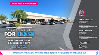 Plus de détails pour 4441-4449 Granite Dr, Rocklin, CA - Local commercial à louer