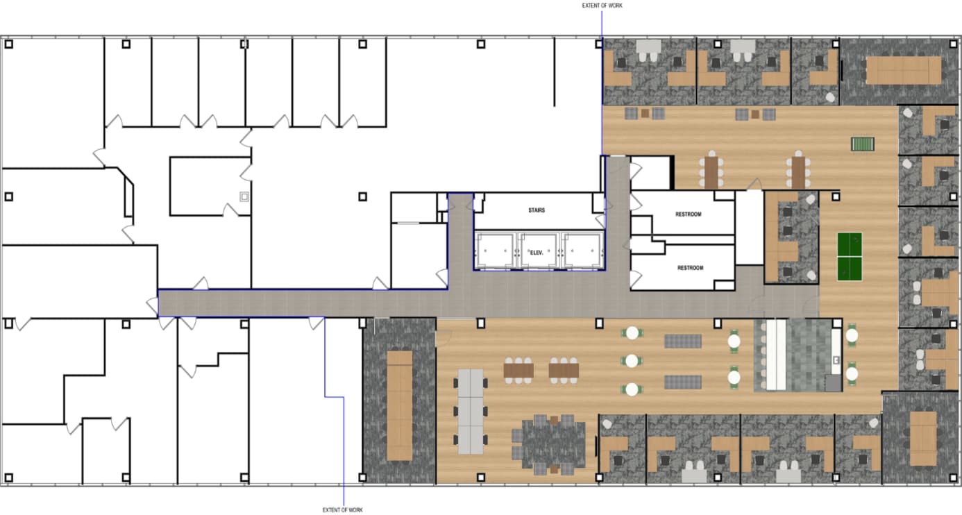 1910 Cochran Rd, Pittsburgh, PA à louer Plan d’étage– Image 1 sur 2