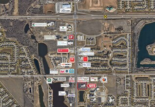 3730 N Ridge Rd, Wichita, KS - Vue aérienne vue de carte